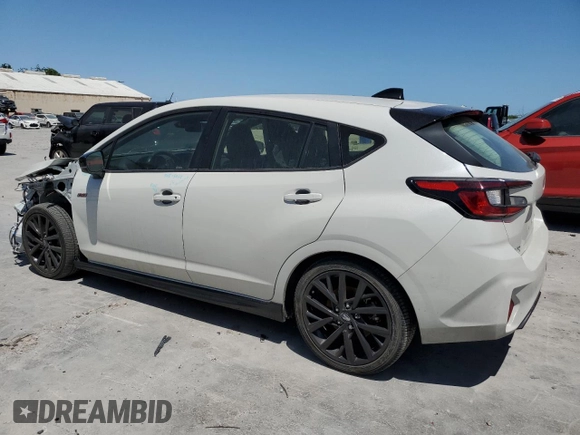 2024 Subaru Impreza RS z VIN JF1GUHJC1R8269672, wystawiony jako Copart lot #53263595 z przebiegiem 18 924 mil mil oraz Szkoda całkowita • Salvage title. Historia ofert i sprzedaży dostępna na DreamBid. Obrazek 2.