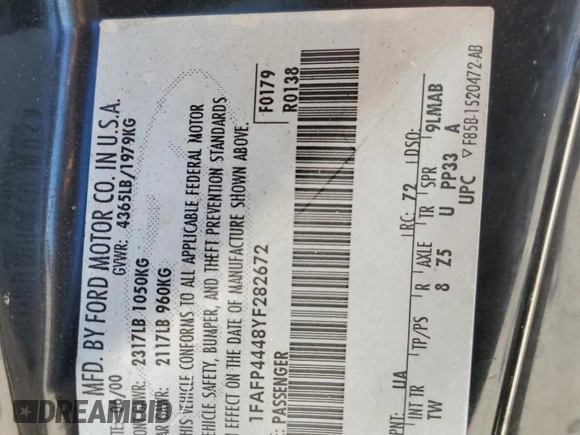 2000 Ford Mustang with VIN 1FAFP4448YF282672, listed as a Copart auction lot 81999314 with 224,031 mi miles and Salvage Title. Bid and sale history available at carsss.com. Image 12.