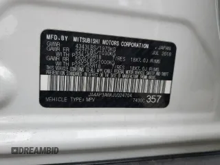 2018 Mitsubishi Outlander SE with VIN JA4AP3AWXJU024704, listed as a Copart auction lot 86322864 with 135,602 mi miles and Salvage title. Bid and sale history available at DreamBid. Image 15.