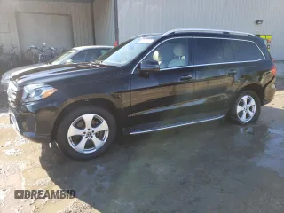 2017 Mercedes-Benz GLS 450 with VIN 4JGDF6EE4HA985850, listed as a Copart auction lot 81514863 with 47,816 mi miles and . Bid and sale history available at DreamBid. Image 1.