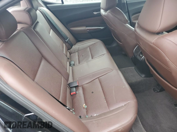 2015 Acura TLX Technology with VIN 19UUB2F50FA008629, listed as a Copart auction lot 63496325 with 86,147 mi miles and Clean title. Bid and sale history available at DreamBid. Image 10.