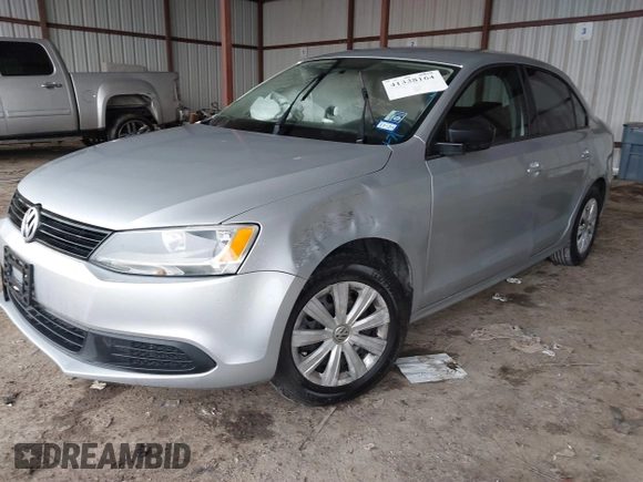 2014 Volkswagen Jetta Sedan S with VIN 3VW2K7AJ3EM310020, listed as a IAAI auction lot 41338164 with 76,456 mi miles. Bid and sale history available at carsss.com. Image 17.