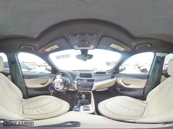 2016 BMW X1 xDrive28i with VIN WBXHT3C3XGP887421, listed as a Copart auction lot 53167135 with 67,506 mi miles and Salvage Title. Bid and sale history available at carsss.com. Image 13.