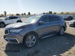 2018 Acura MDX Technology with VIN 5J8YD3H5XJL004440, listed as a Copart auction lot 62225425 with 99,629 mi miles and Salvage title. Bid and sale history available at DreamBid. Image 1.