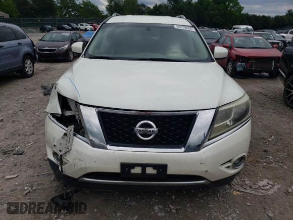 2015 Nissan Pathfinder S z VIN 5N1AR2MM3FC628561, wystawiony jako Copart lot #55579685 z przebiegiem 259 146 mil mil oraz Czysty tytuł • Clean title. Historia ofert i sprzedaży dostępna na DreamBid. Obrazek 5.