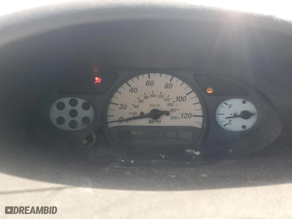 2000 Toyota ECHO with VIN JTDBT1232Y0069734, listed as a Copart auction lot 44623745 with NaN miles and Salvage Title. Bid and sale history available at carsss.com. Image 9.