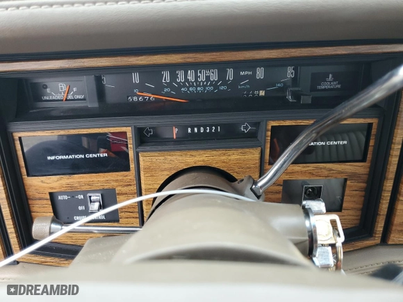 1985 Cadillac Eldorado with VIN 1G6EL5788FE655155, listed as a Copart auction lot 73223134 with 68,676 mi miles and Clean Title. Bid and sale history available at carsss.com. Image 9.