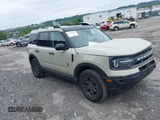 2024 Ford Bronco Sport Big Bend with VIN 3FMCR9B69RRE15612, listed as a IAAI auction lot 42441907 with 29,117 mi miles and . Bid and sale history available at DreamBid. Image 1.