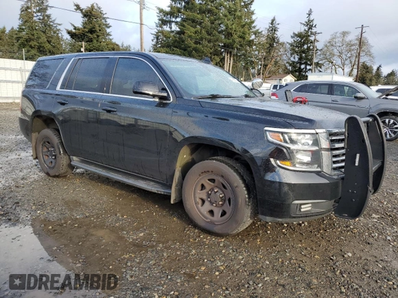 2020 Chevrolet Tahoe Commercial with VIN 1GNSKDEC1LR256927, listed as a Copart auction lot 49929805 with 116,629 mi miles and Clean title. Bid and sale history available at DreamBid. Image 4.