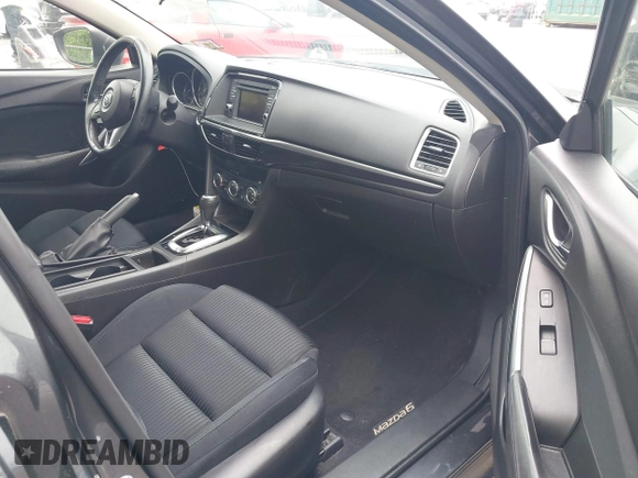 2014 Mazda 6 i Sport with VIN JM1GJ1U52E1102800, listed as a IAAI auction lot 42266283 with 103,886 mi miles and . Bid and sale history available at DreamBid. Image 5.