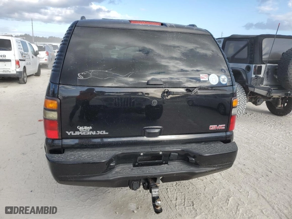 2006 GMC Yukon XL Denali with VIN 1GKFK66U26J135571, listed as a Copart auction lot 74554714 with 0 mi miles and Non Repairable. Bid and sale history available at carsss.com. Image 6.