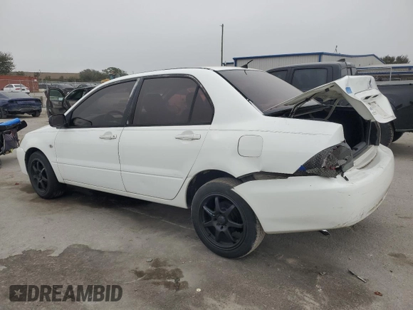2004 Mitsubishi Lancer ES with VIN JA3AJ26E54U045304, listed as a Copart auction lot 86519224 with 228,035 mi miles and Salvage Title. Bid and sale history available at carsss.com. Image 2.