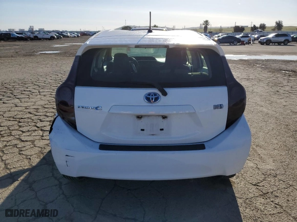 2013 Toyota Prius c One with VIN JTDKDTB30D1057546, listed as a Copart auction lot 51545495 with 249,640 mi miles and Salvage Title. Bid and sale history available at carsss.com. Image 6.