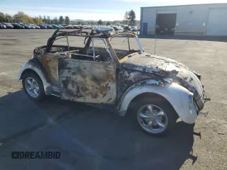 1967 Volkswagen Beetle with VIN 157657133, listed as a Copart auction lot 79424624 with Not Provided miles and Non Repairable. Bid and sale history available at DreamBid. Image 4.