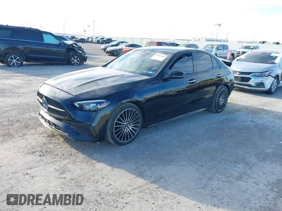 2023 Mercedes-Benz C 300 with VIN W1KAF4GB6PR106658, listed as a IAAI auction lot 40964845 with 29,552 mi miles and . Bid and sale history available at DreamBid. Image 18.