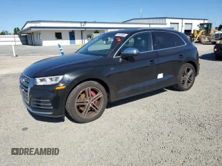 2018 Audi SQ5 Premium Plus with VIN WA1A4AFY5J2053904, listed as a Copart auction lot 75339584 with 89,439 mi miles and Salvage Title. Bid and sale history available at DreamBid. Image 1.