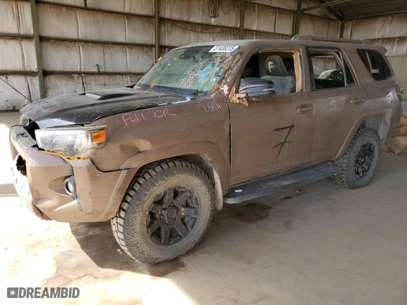 2023 Toyota 4Runner TRD Off Road Premium with VIN JTERU5JR8P6090801, listed as a Copart auction lot 51438275 with 0 mi miles and Non Repairable. Bid and sale history available at carsss.com. Image 1.
