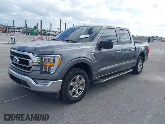 2021 Ford F-150 XL with VIN 1FTEW1CPXMFD00974, listed as a IAAI auction lot 41093772 with 112,890 mi miles and . Bid and sale history available at carsss.com. Image 18.