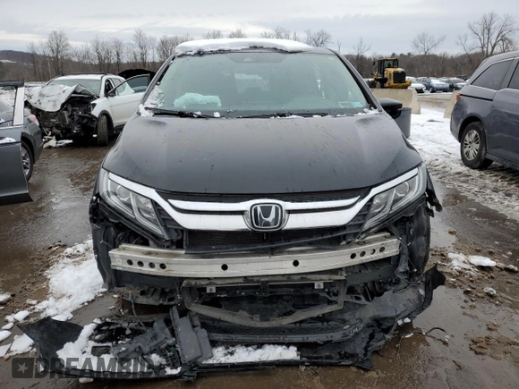 2020 Honda Odyssey EX with VIN 5FNRL6H52LB051555, listed as a Copart auction lot 44584755 with 55,905 mi miles and Salvage Title. Bid and sale history available at DreamBid. Image 5.