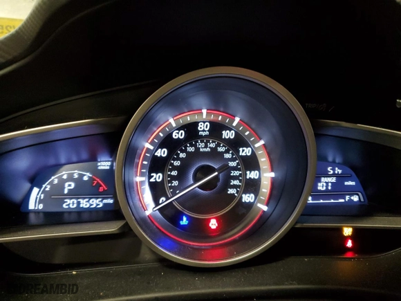 2016 Mazda Mazda3 i Sport with VIN JM1BM1U71G1323276, listed as a Copart auction lot 50147435 with 207,695 mi miles and Salvage Title. Bid and sale history available at carsss.com. Image 9.
