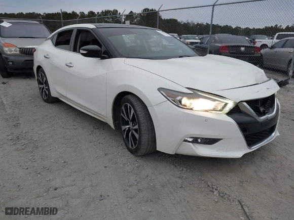 2018 Nissan Maxima SL with VIN 1N4AA6AP7JC371792, listed as a IAAI auction lot 41285671 with 137,517 mi miles. Bid and sale history available at carsss.com. Image 1.