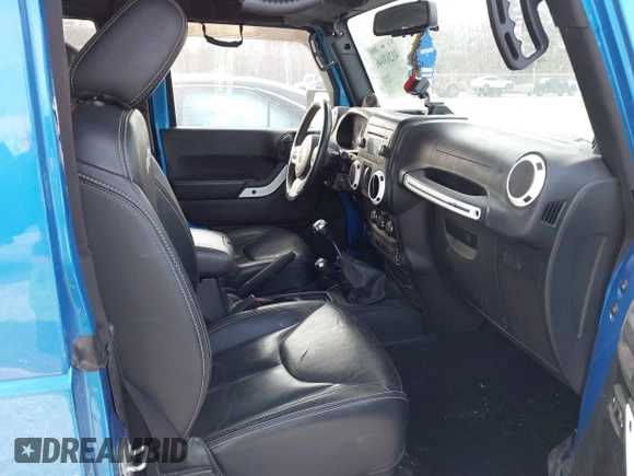2014 Jeep Wrangler Sahara with VIN 1C4AJWBG0EL218217, listed as a IAAI auction lot 41263046 with 79,137 mi miles and . Bid and sale history available at DreamBid. Image 5.