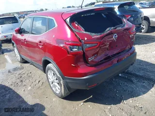 2021 Nissan Rogue Sport S with VIN JN1BJ1AW0MW426615, listed as a IAAI auction lot 41986000 with 27,150 mi miles. Bid and sale history available at carsss.com. Image 3.