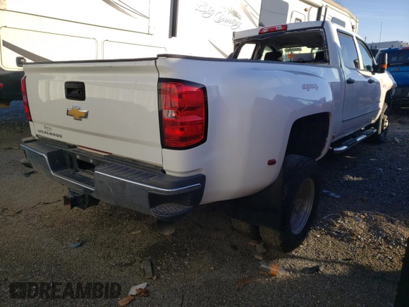 2019 Chevrolet Silverado 3500HD Work Truck with VIN 1GC4KVCY6KF143142, listed as a Copart auction lot 48328394 with 126,913 mi miles and Salvage Title. Bid and sale history available at carsss.com. Image 3.