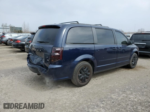 2015 Dodge Grand Caravan SE with VIN 2C4RDGBG5FR747087, listed as a Copart auction lot 50343765 with 195,018 mi miles and Salvage Title. Bid and sale history available at DreamBid. Image 3.