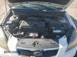 2010 Kia Rio LX with VIN KNADH4A31A6635895, listed as a Copart auction lot 61308434 with 209,016 mi miles and Salvage Title. Bid and sale history available at carsss.com. Image 11.