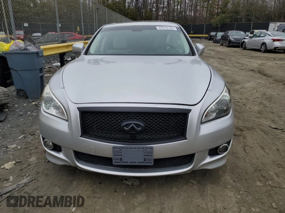 2012 Infiniti M with VIN JN1BY1AP3CM330668, listed as a Copart auction lot 44910155 with Not Provided miles and Salvage Title. Bid and sale history available at DreamBid. Image 5.