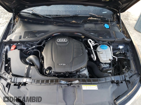2017 Audi A6 Premium Plus with VIN WAUD8AFC8HN127608, listed as a Copart auction lot 40633033 with 85,445 mi miles. Bid and sale history available at carsss.com. Image 11.