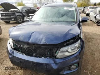 2012 Volkswagen Tiguan S with VIN WVGBV7AX5CW553643, listed as a Copart auction lot 75496504 with 99,648 mi miles and Salvage Title. Bid and sale history available at DreamBid. Image 5.