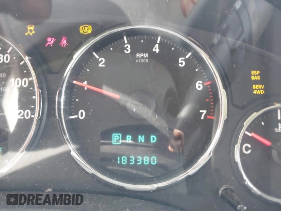 2010 Jeep Liberty Sport with VIN 1J4PN2GK6AW150562, listed as a IAAI auction lot 41830450 with 183,380 mi miles. Bid and sale history available at carsss.com. Image 15.