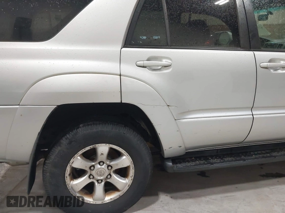 2004 Toyota 4Runner SR5 with VIN JTEBU14R340039078, listed as a IAAI auction lot 42354401 with 319,757 mi miles and . Bid and sale history available at DreamBid. Image 17.