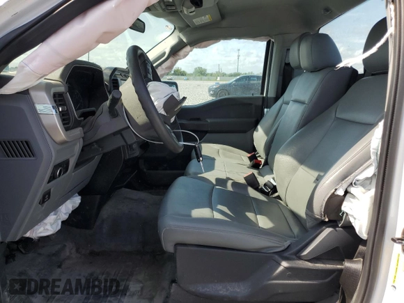 2023 Ford F-150 XL with VIN 1FTMF1CB8PKE61500, listed as a Copart auction lot 58465285 with 37,784 mi miles and Non repairable. Bid and sale history available at DreamBid. Image 7.