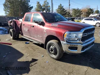 2021 Ram 3500 Tradesman with VIN 3C63RRGL9MG505034, listed as a Copart auction lot 42803745 with 269,009 mi miles and Salvage Title. Bid and sale history available at carsss.com. Image 4.