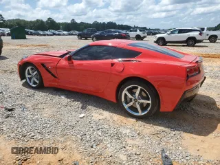 2014 Chevrolet Corvette 1LT with VIN 1G1YB2D71E5134308, listed as a Copart auction lot 59693705 with 72,822 mi miles and Salvage title. Bid and sale history available at DreamBid. Image 2.