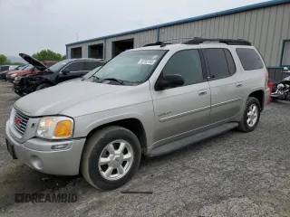2006 GMC Envoy SLE z VIN 1GKET16S566124495, wystawiony jako Copart lot #58792765 z przebiegiem 186 867 mil mil oraz Czysty tytuł • Clean title. Historia ofert i sprzedaży dostępna na DreamBid. Obrazek 1.