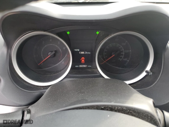 2012 Mitsubishi Lancer ES with VIN JA32U2FU1CU028338, listed as a Copart auction lot 43046975 with 69961 miles and Salvage Title. Bid and sale history available at carsss.com. Image 9.