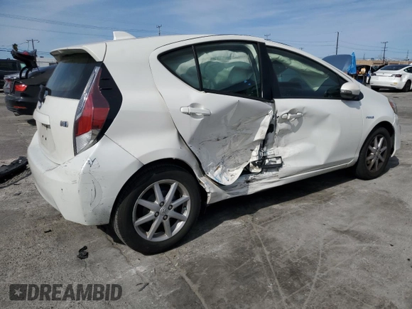 2016 Toyota Prius One with VIN JTDKDTB36G1138135, listed as a Copart auction lot 51421005 with 88,677 mi miles and Salvage Title. Bid and sale history available at carsss.com. Image 3.