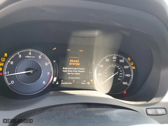 2020 Acura RDX w/Technology Pkg with VIN 5J8TC1H55LL017973, listed as a Copart auction lot 50181835 with 62,283 mi miles and Salvage Title. Bid and sale history available at carsss.com. Image 9.
