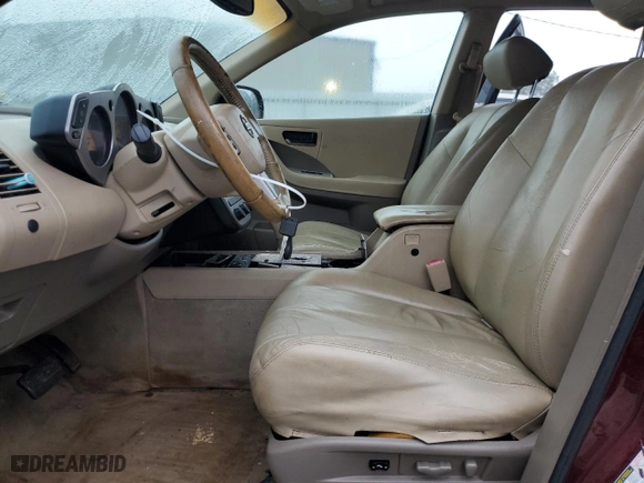 2005 Nissan Murano SL with VIN JN8AZ08T55W321467, listed as a Copart auction lot 71880514 with 127,320 mi miles and Salvage Title. Bid and sale history available at carsss.com. Image 7.