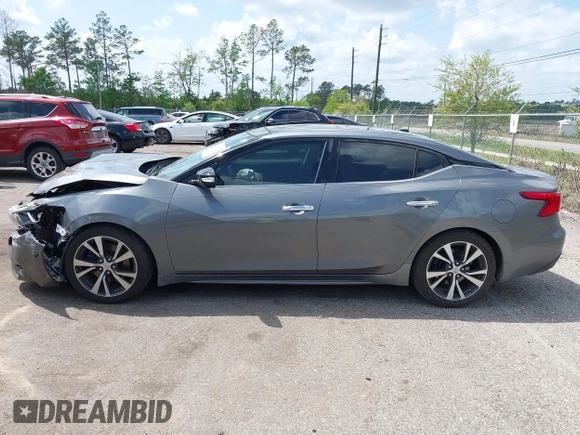 2017 Nissan Maxima S with VIN 1N4AA6AP6HC430163, listed as a IAAI auction lot 41935320 with 64,431 mi miles and . Bid and sale history available at DreamBid. Image 14.