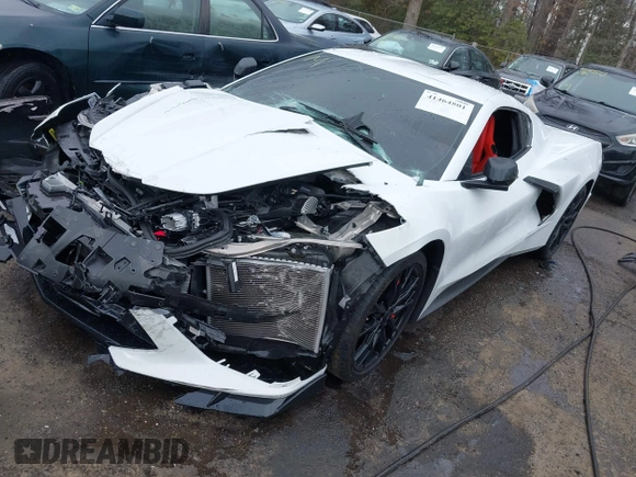 2023 Chevrolet Corvette 1LT with VIN 1G1YA2D42P5116900, listed as a IAAI auction lot 41464801 with 15,129 mi miles and . Bid and sale history available at DreamBid. Image 17.