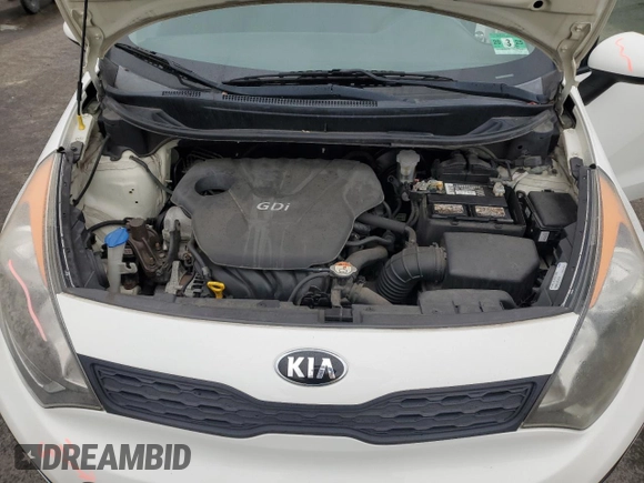 2014 Kia Rio LX with VIN KNADM5A37E6354286, listed as a Copart auction lot 79502914 with 113,826 mi miles and Salvage Title. Bid and sale history available at carsss.com. Image 11.