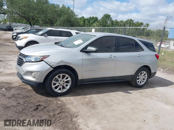 2018 Chevrolet Equinox LS with VIN 2GNAXHEV1J6110087, listed as a IAAI auction lot 42175959 with 124,611 mi miles and . Bid and sale history available at DreamBid. Image 14.