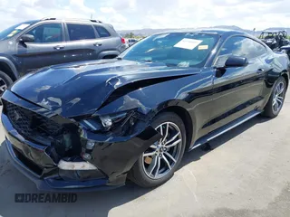 2016 Ford Mustang EcoBoost with VIN 1FA6P8TH5G5219576, listed as a IAAI auction lot 41950097 with 80,342 mi miles and . Bid and sale history available at carsss.com. Image 6.
