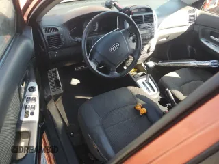 2009 Kia Spectra with VIN KNAFE241695022477, listed as a Copart auction lot 49182505 with 264,967 mi miles and Non Repairable. Bid and sale history available at carsss.com. Image 8.
