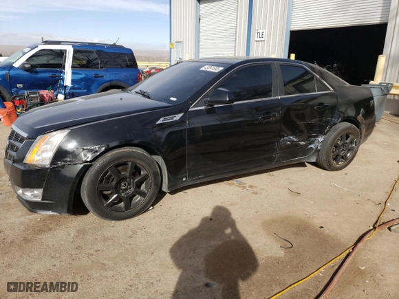 2009 Cadillac CTS AWD w/1SB with VIN 1G6DT57V190117402, listed as a Copart auction lot 45391695 with 239,569 mi miles and Salvage Title. Bid and sale history available at carsss.com. Image 1.